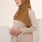 Diario - Kerudung Segi Empat Ultrafine Plain Scarf Voal Yellow Series